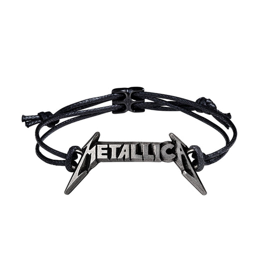 Metallica Classic Logo Cord Bracelet