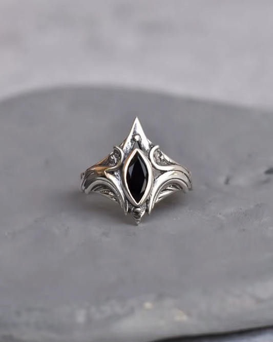 Black Gem Ring