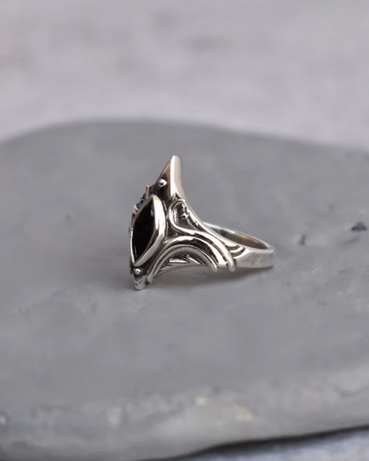 Black Gem Ring